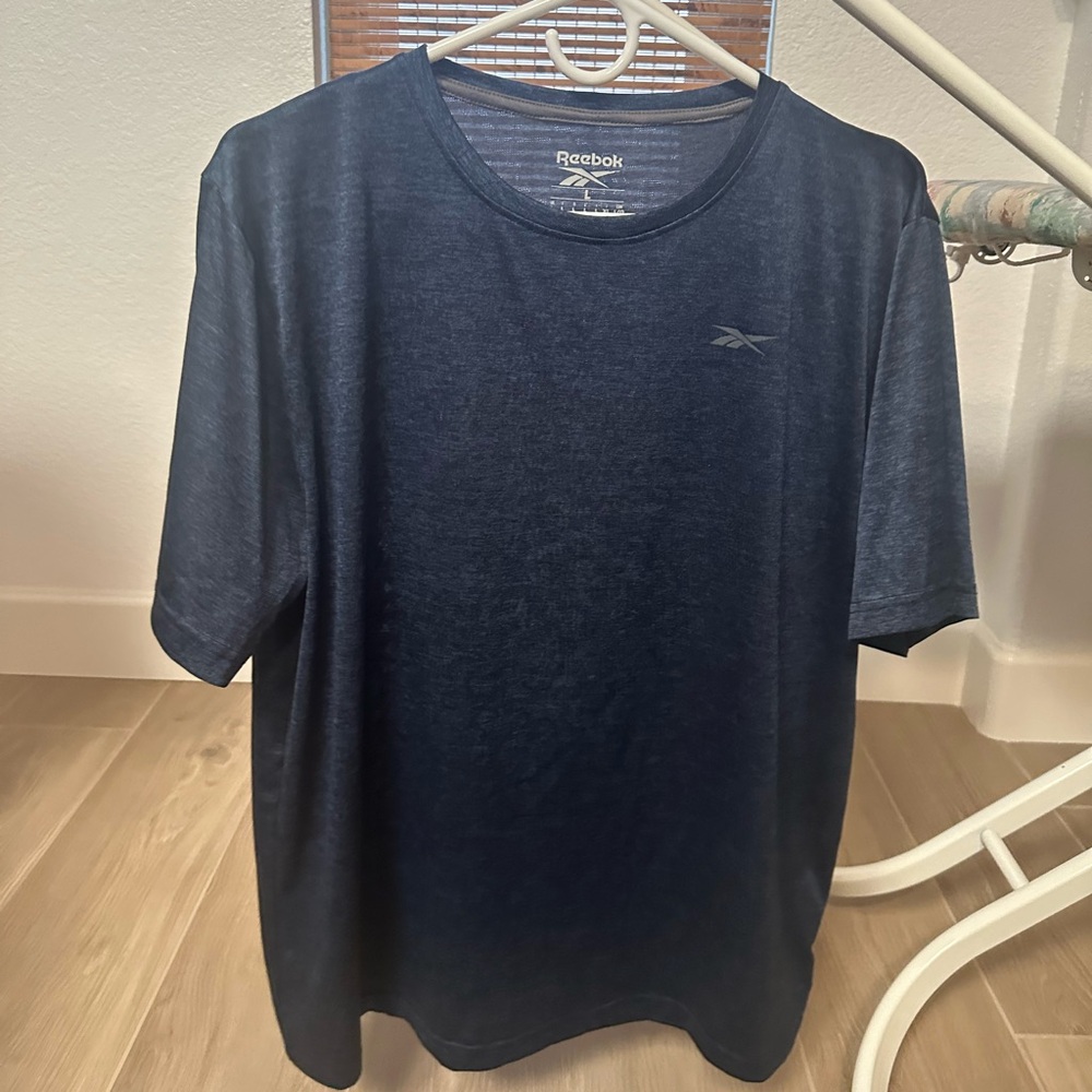 Dark blue Reebok athletic t shirt
